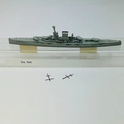 Navis N 20 Ersatz Yorck 1919 German Battlecruiser 1:1250 WW1 WWI Metal Model - Image 1 of 4