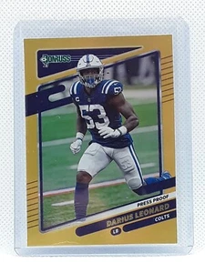 Darius Leonard 2021 Donruss Football - PREMIUM #149 - Indianapolis Colts - Picture 1 of 2