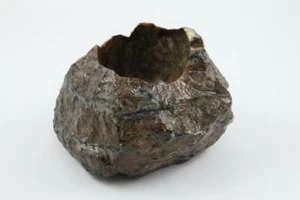 Huge Asymmetrical Alabaster Ashtray Desk Accessory Succulent Planter From Italy - Picture 1 of 12