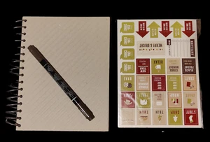 Stampin' Up Season of Style Christmas Holiday This and That Journal Stickers Pen - Picture 1 of 10