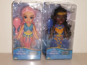 2 Disney The Little Mermaid 2023 Movie Petite Caspia & Tamika Doll Girl Gift New - Picture 1 of 8