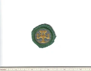 EL GIRL SCOUT WORLD TRIFOGLIO DISTINTIVO COMPETENZA GSUSA INSIGNIA GSA TOPPA SOLIDO BKG - Foto 1 di 2