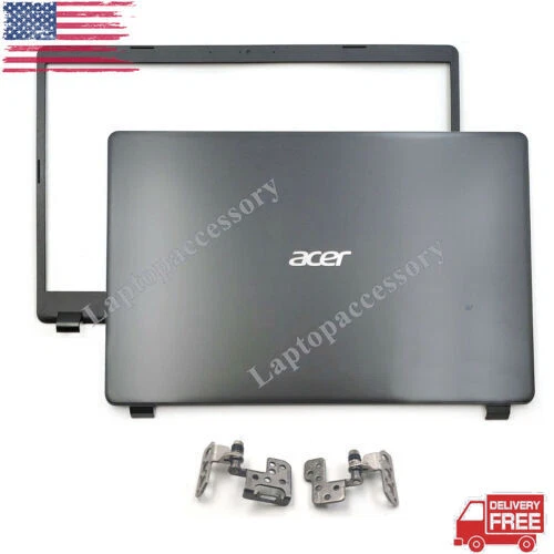 Nueva cubierta trasera tapa superior gris + bisel + bisagras para Acer Aspire A315-42 A315-54 A315-56 Foto 1 de 4