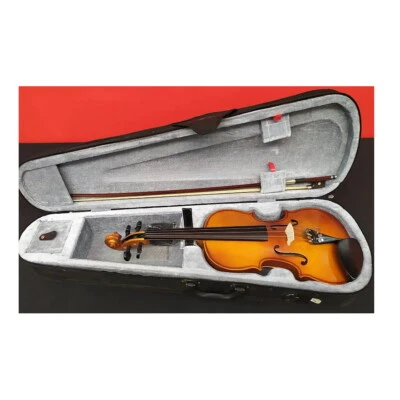 JZ VBSA 4/4 Violin Outfit Violin Outfit with Case and Bow, New! - Image 1 of 4