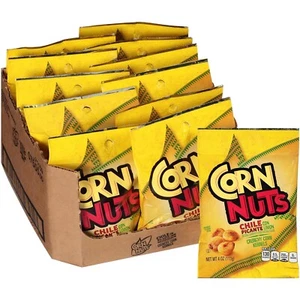 Corn Nuts Chile Picante Crunchy Corn Kernels Snack 4 oz (Pack of 12) - Picture 1 of 5
