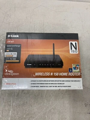 D-Link N150 Home 150 Mbps 4-Port 10/100 Wireless N Router (DIR-601) - Image 1 of 4