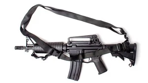 Fire Force Tactical Gear Alpha CQB 3-Point Tactical Sling  -  Black - Picture 1 of 3