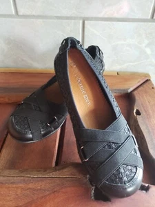 Bernie Mev- VALENTINA - Comfort Ballet Flat - Black Metallic - EUR37=US 6.5 -NIB - Picture 1 of 4