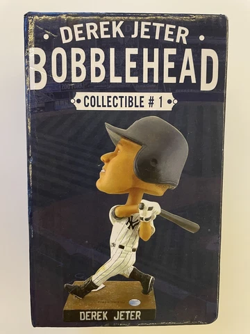 DEREK JETER 2013 NEW YORK YANKEES BOBBLEHEAD COLLECTIBLE - BRAND NEW MINT - RARE Cover