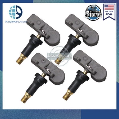 Sensor de presión de neumáticos TPMS 315Mhz 4 piezas para Chevrolet Silverado 1500 2017-19 Foto 1 de 4