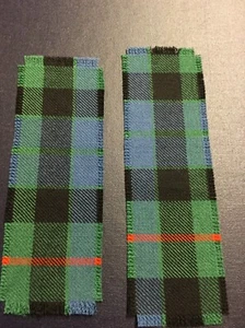 Morrison Ancient Tartan bookmark 100% wool made in Stornoway - Picture 1 of 2