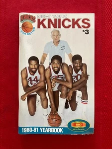 1980-1981 NBA New York Knicks media guide yearbook / Richardson / Williams - Picture 1 of 1