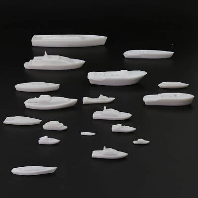 DS01 32pcs Resin Model Boats Ships Craft  HO N Z Scale - Image 1 of 4