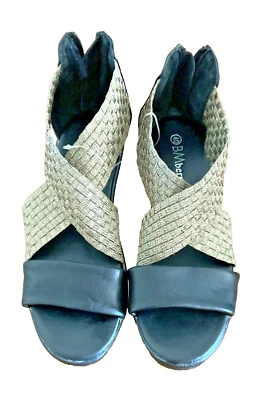 Bernie Mev черный и бронзовый молнии назад размер 40EU размер 9 - Изображение 1 из 4