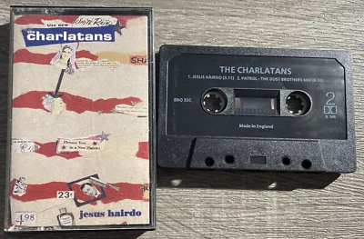 The Charlatans : Jesus Hairdo - Cassette Single - 1994 VGC - Image 1 of 4