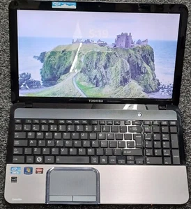 15.6INCH TOSHIBA SATELITE L855-12G CORE I5 8GB 128GB SSD WIN 11 PRO - Picture 1 of 16