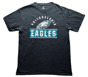 PHILADELPHIA EAGLES FOOTBALL NFL ADULT SIZE MEDIUM TEE SHIRT BY MAJESTIC - Picture 1 of 3