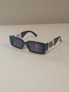 Versace Sunglasses Biggie Style Black Womens - Picture 1 of 7