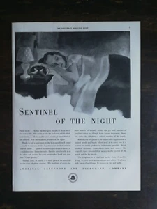 Vintage 1932 American telephone & Telegraph Company Full Page Original Ad 424 - Picture 1 of 1