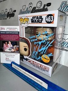 KATEE SACKHOFF BO KATAN MANDALORIAN CHASE SIGNED AUTOGRAPHED FUNKO POP-JSA COA - Picture 1 of 8