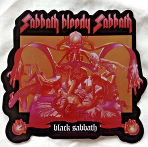 Black Sabbath Sabbath Bloody Sabbath   Decal/Sticker  4.1/4" x  4" - Picture 1 of 3