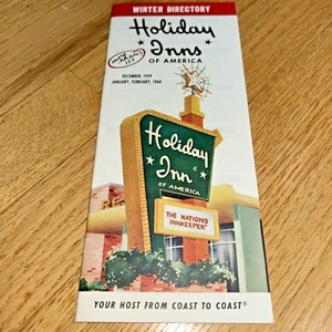 1959 - 1960 HOLIDAY INNS OF AMERICA Directory - "More than 125 Motels" - Imagen 1 de 8