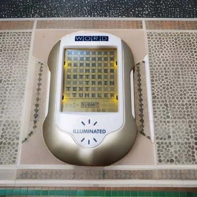 Illuminated Word Search The Ultimate Word Game Collection Handheld TESTED Works! - Image 1 of 3