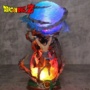 Goku Super Saiyan Action Figure Dragon Ball 23 CM Statuetta Collezione Anime LED - Foto 1 di 6