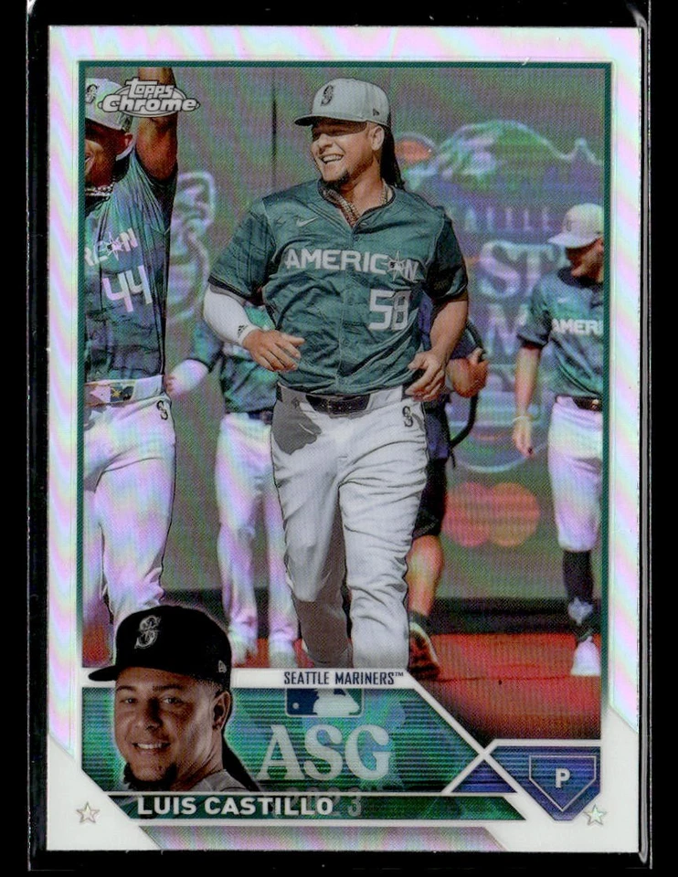 Luis Castillo 2023 Topps Chrome Update 2023 All-Star Game #ASGC-49 Mariners - Image 1 of 2