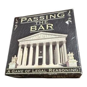 Passing the Bar: A Game of Legal Reasoning Board Game COMPLETE - Picture 1 of 6