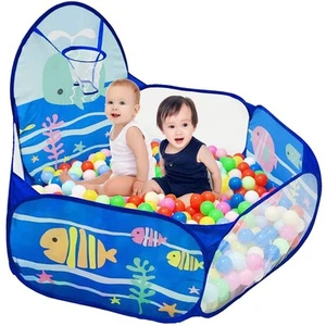 Kids Ball Pit, Pop Up Children Play Tent, Toddler Ball Pool Baby Crawl Plaype... - Picture 1 of 7