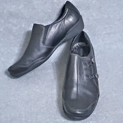 MOCASÍN MUJER TAOS ENCORE CUERO NEGRO 10 M EXCELENTE Foto 1 de 4