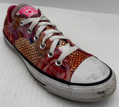 Converse Chuck Taylor All Star Women's Sneakers 8 Multi Digital Floral Ox Shoes - Image 1 of 4