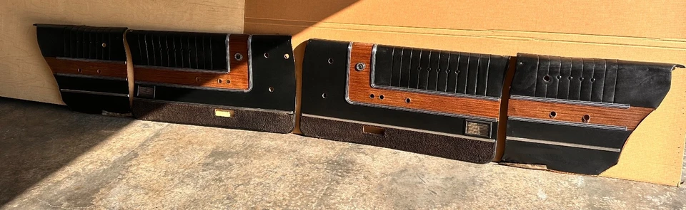 Ford LTD 1967 interior 2 puertas panel cuarto trasero conjunto de paneles Galaxie 500 XL RH LH Foto 1 de 4