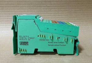 PHOENIX CONTACT IB IL 24 DI 8  INTERBUS DIGITAL INPUT MODULE  2726227 IBIL24DI8 - Picture 1 of 6