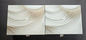 2 x Hochglanzbox Geschenk/Aufbewahrung Zug Schubladenbox gemischt grün c/w geschreddertes Papier - Bild 1 von 2