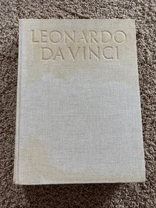 Vintage 1956 Leonardo Da Vinci Kunst Couchtisch Buch groß Hardcover Italien - Bild 1 von 5