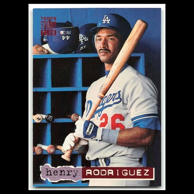 Henry Rodriguez #176 1994 Topps Stadium Club Los Angeles Dodgers Baseball Card Foto 1 de 3
