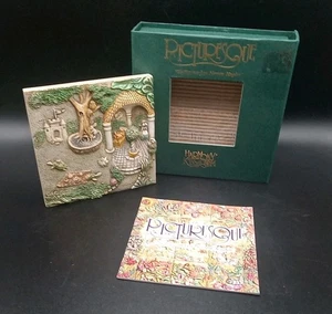 New W/Box Vintage 1999 HARMONY KINGDOM ~Picturesque~ "Gourmet Gazebo" Tile - Picture 1 of 22