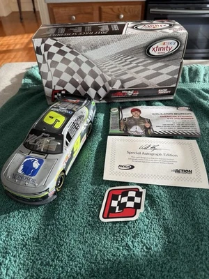 2017 1:24 William Byron Axalta Iowa Xfinity Win Signed W/COA 172/1777 - Image 1 of 4