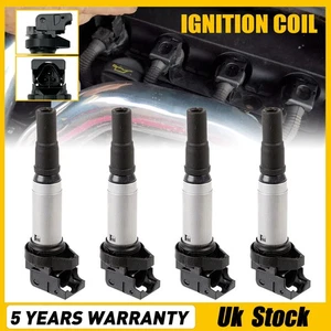 4 PACK 3 Pins Ignition Coil For Mini R56 Cooper S Benchmark Performance Upgrated - Picture 1 of 17