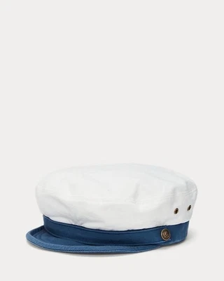 Polo Ralph Lauren Sailing Nautica Twill Cappellino Capitano Marinaio CP-93 Regata S/M - Immagine 1 di 4