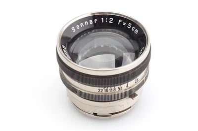 Carl Zeiss Jena For Contax 2/5Cm Sonnar Black/Nickel #1454398 - Image 1 of 4