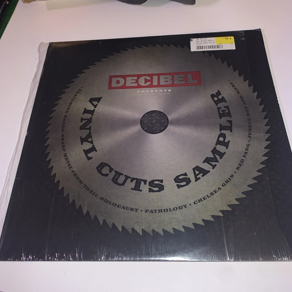 DECIBEL Vinyl Cuts Sampler 766929992528 LP Vinyl Toxic Holocaust Red Fang SEALED - Image 1 of 1