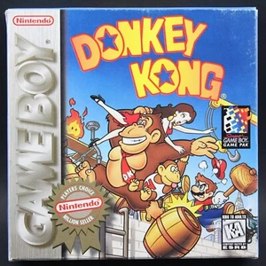 Donkey Kong Nintendo Game Boy Player's Choice CIB complet authentique avec protection - Photo 1/10