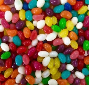 Mini Jelly Bean Assorted Colours 1kg Bulk Bag #901 - Picture 1 of 1