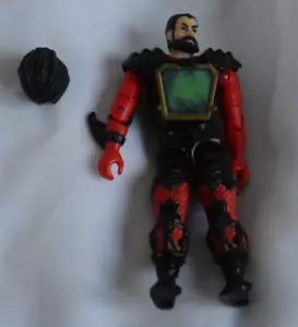 Vintage Visionaries Cravex w/Helmet, Chest Piece Action Figure Hasbro hologram - Picture 1 of 8