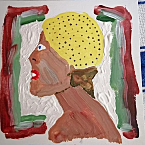 artwork ''bathing cap gal'' by QLD artist james havill (new) - Picture 1 of 3