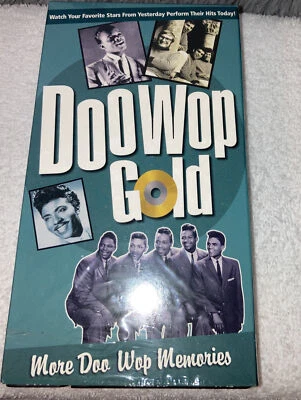 Doo Wop Gold More Doo Wop Memories (VHS 2002) Very Good Condition/ Time Life - Image 1 of 2