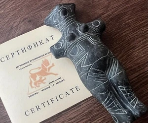 Ceramic Figurine of NEOLITHIC Age 6000 BC. Mother Earth Fertility + certificate - Picture 1 of 13